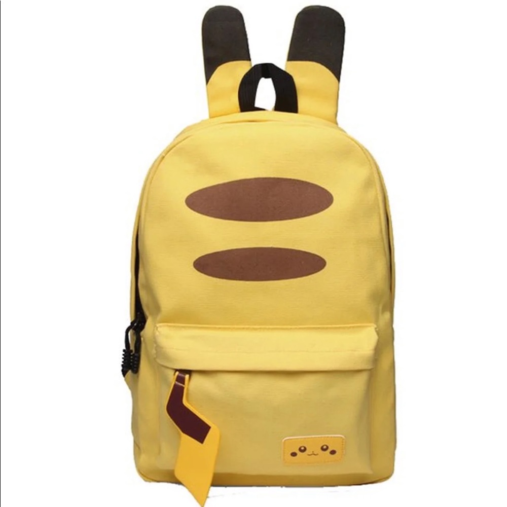 Pokémon pikachu canvas backpack